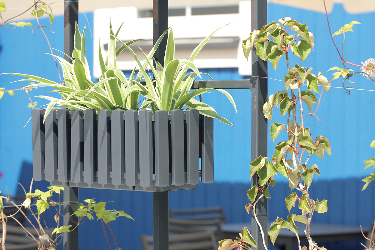 Bild 2 von Powertec Garden Pflanzkasten im Landhausstil, ca. 58 cm - Steingrau