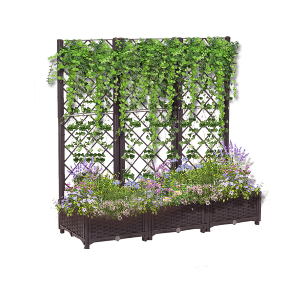 Bild 2 von HC Garten & Freizeit Hochbeet, ca. 120 x 40 x 121/15 cm - Braun