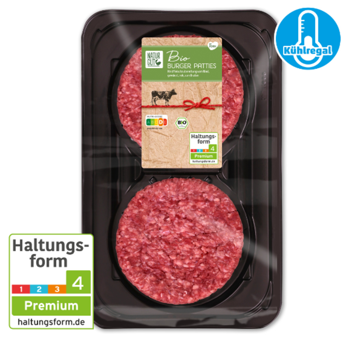 Bild 1 von NATURGUT Frische Bio Burger Patties*