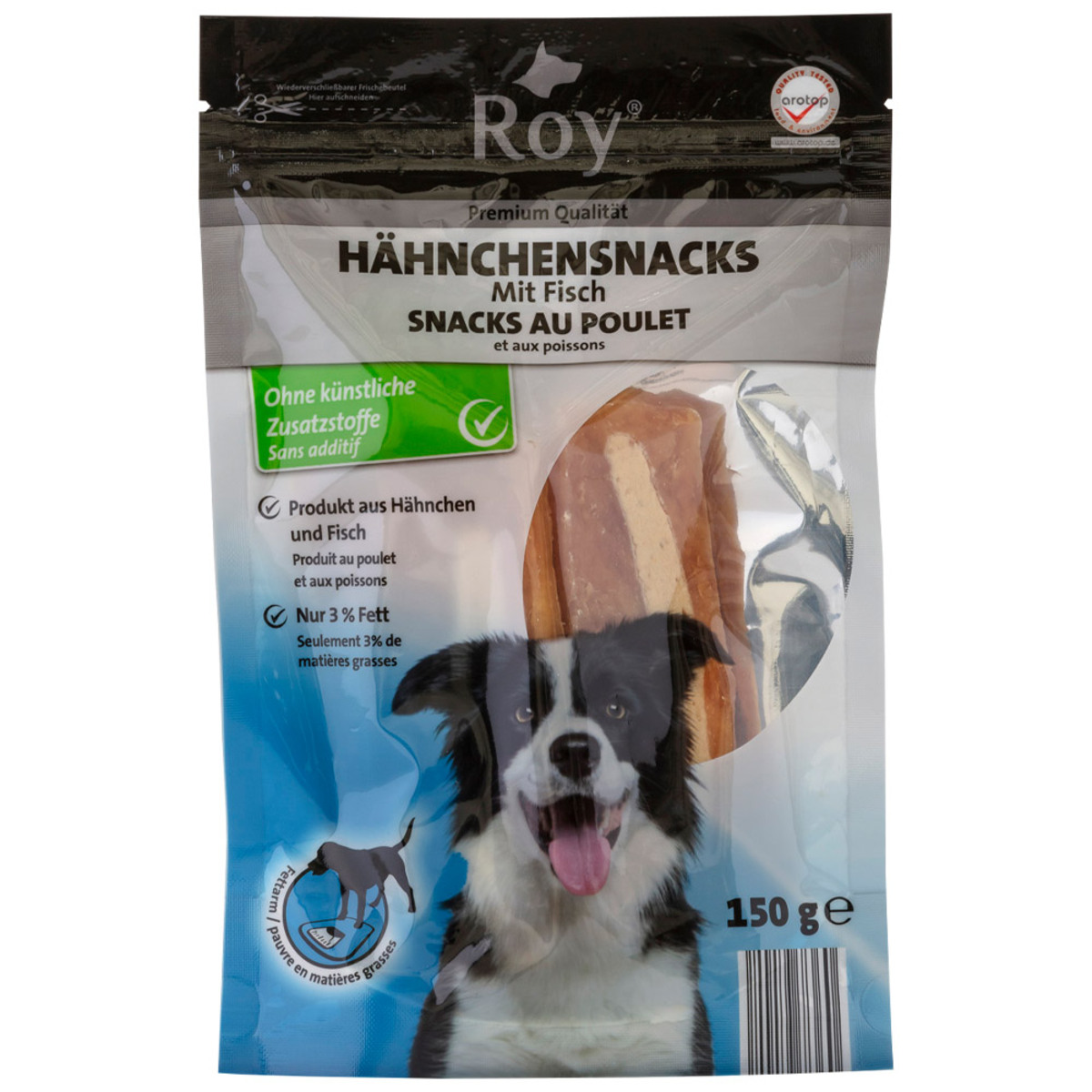 Bild 1 von ROY Hühnchen Snacks mit Fisch, 150 g