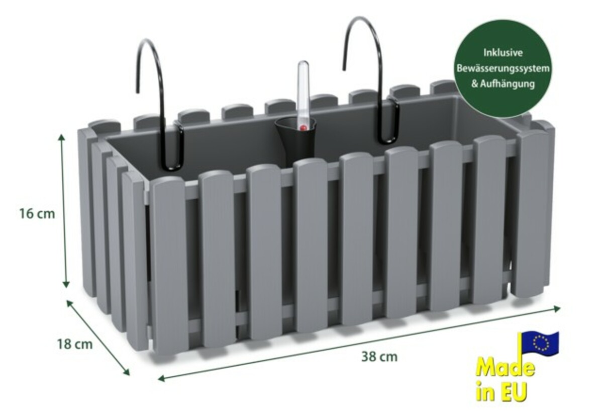 Bild 4 von Powertec Garden Pflanzkasten im Landhausstil, ca. 58 cm - Steingrau