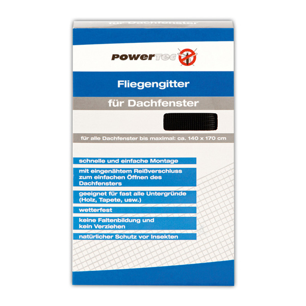 Bild 1 von Powertec Insect Fliegengitter für Dachfenster