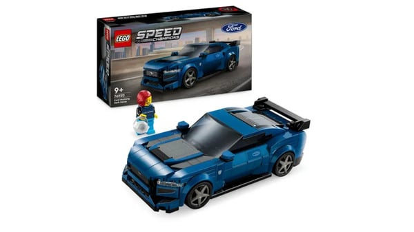 Bild 1 von LEGO Speed Champions 76920 Ford Mustang Dark Horse Sportwagen Auto-Spielzeug