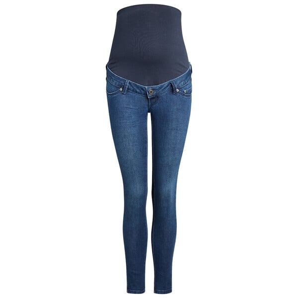 Bild 1 von Damen Umstands-Jeans im 5-Pocket-Style DUNKELBLAU