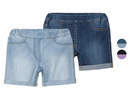 Bild 1 von lupilu® Kleinkinder Denimshorts, 2 Stück, mit elastischem Bund