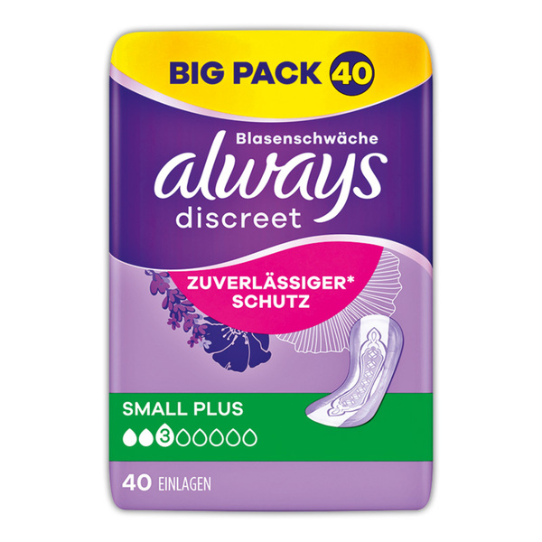 Bild 2 von Always Discreet Inkontinenz Einlagen / Pants