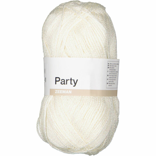 Bild 1 von Party - Strickgarn, Ecru, 100 g