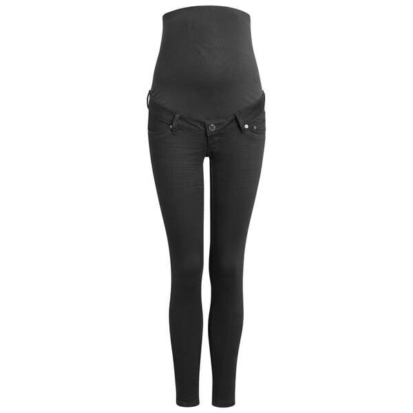 Bild 1 von Damen Umstands-Jeans im 5-Pocket-Style SCHWARZ