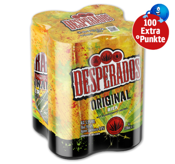 Bild 1 von 100 Extra°Punkte beim Kauf von Desperados Original Beer*