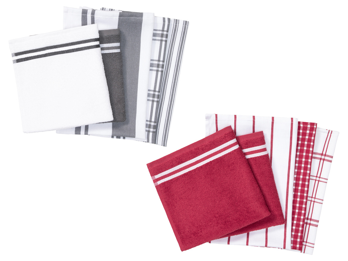 Bild 1 von LIVARNO home Küchentuch-Set, 5 Stück