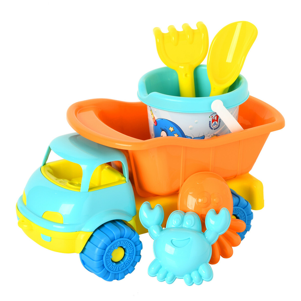 Bild 1 von Sandspielzeug-Set 5-teilig BLAU / GELB / ORANGE