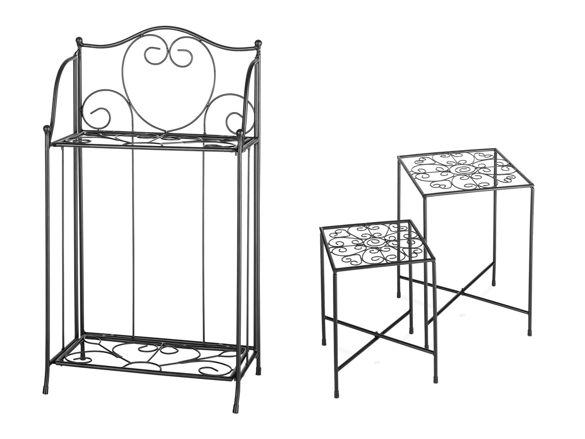 LIVARNO home Blumenregal/Blumenhocker, Metall von Lidl ansehen!