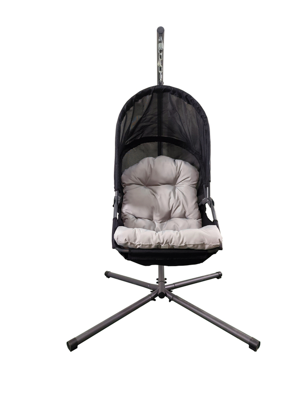 Bild 3 von HC Garten & Freizeit Hängesessel, faltbar, 122x117x195 cm