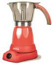 Bild 1 von Jocca elektrische Espresso Kaffeemaschine in rot für bis zu 6 Tassen mit 360° drehbarem Kopf