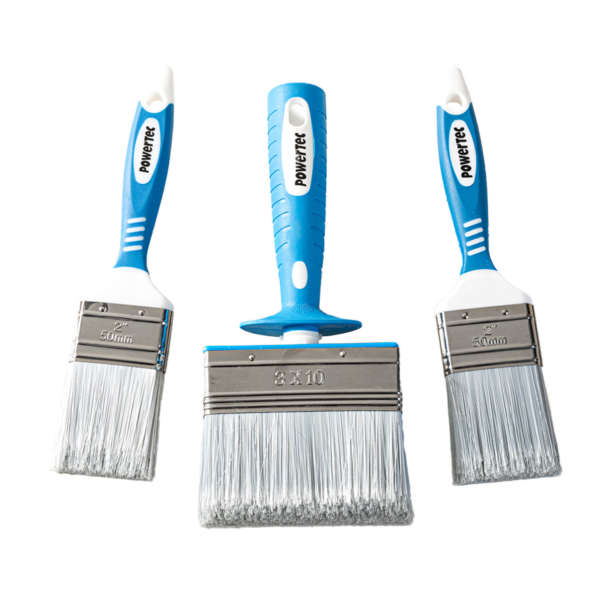 Bild 1 von Powertec Color Flachpinsel-Set "Soft-Touch"