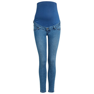 Damen Umstands-Jeans im 5-Pocket-Style BLAU