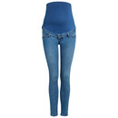 Bild 1 von Damen Umstands-Jeans im 5-Pocket-Style BLAU