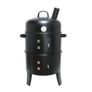 Bild 2 von HIGHFELD® BBQ Smoker rund mit Grill und Ofen