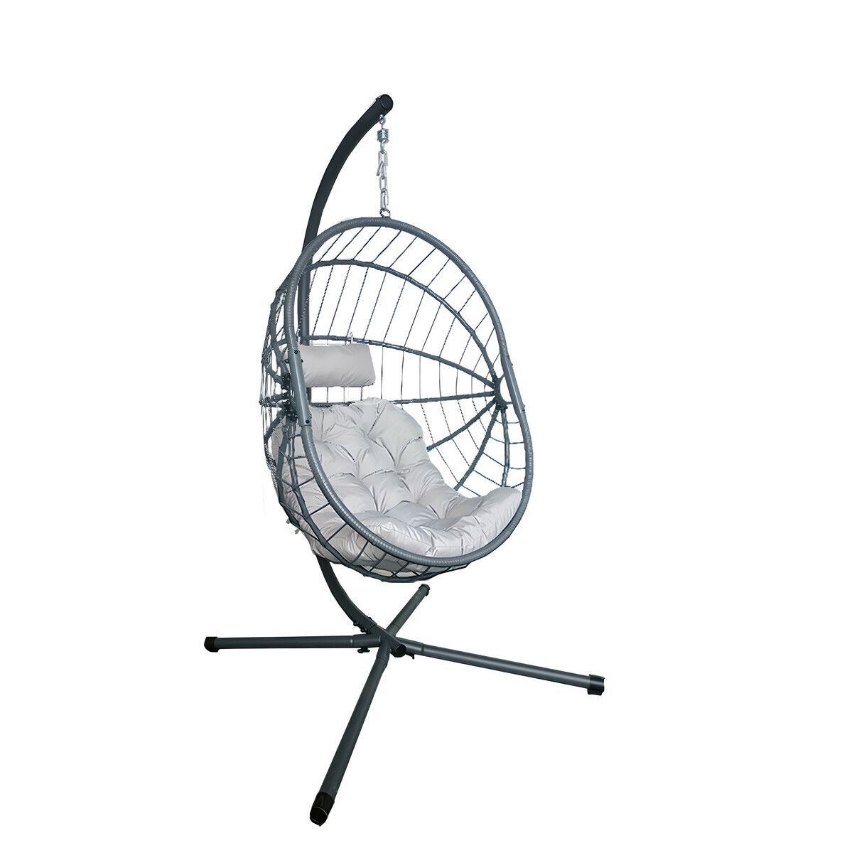 Bild 1 von HC Garten & Freizeit Hängesessel, faltbar, 120x108x192 cm S2121