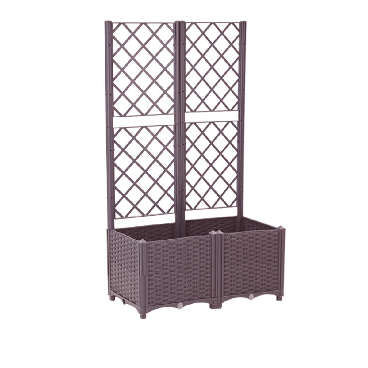 Bild 1 von HC Garten & Freizeit Hochbeet, ca. 80 x 40 x 136/30 cm - Braun