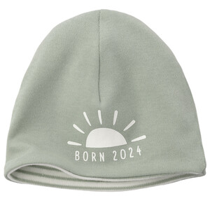 Newborn Mütze Born 2024 SALBEI