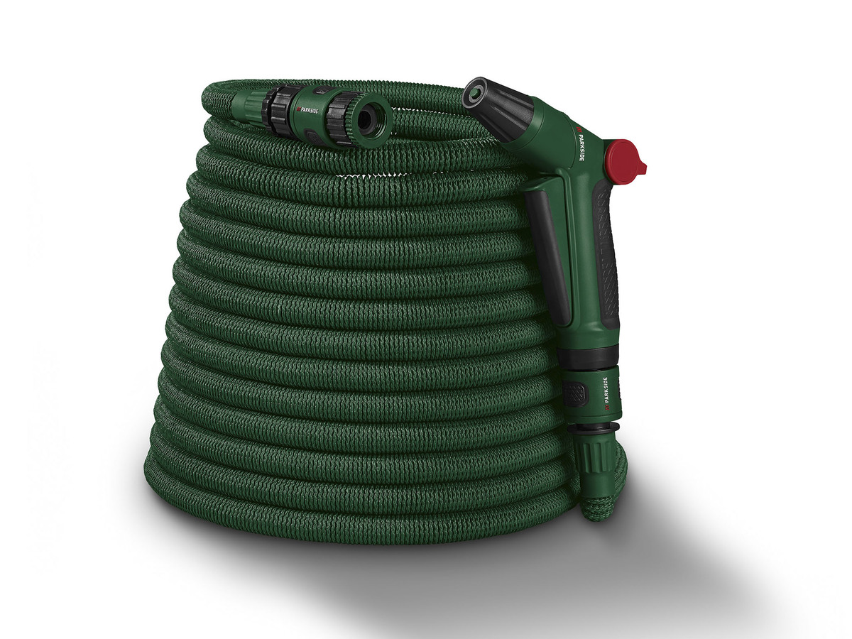 Bild 1 von PARKSIDE® Flexi-Gartenschlauch-Set, 30 m