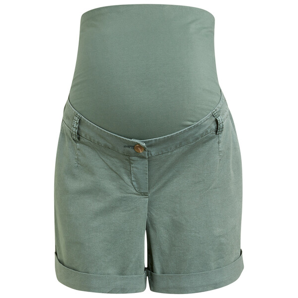 Bild 1 von Damen Umstands-Shorts aus Baumwoll-Twill OLIV
