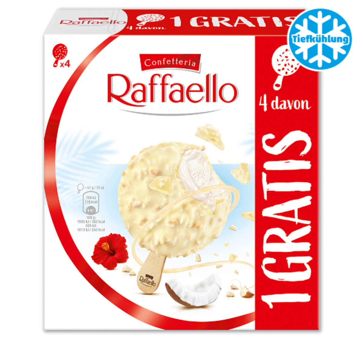 Bild 1 von FERRERO Rocher oder Raffaello Eis*