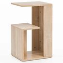 Bild 1 von Wohnling Beistelltisch Holz Anstelltisch Couchtisch Klein Sofatisch Sonoma