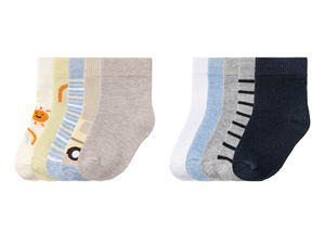 lupilu® Baby Socken, 5 Paar, mit Bio-Baumwolle