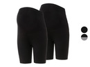 Bild 1 von esmara® Damen Umstands-Radlerhosen, 2 Stück, mit hohem Bio-Baumwollanteil
