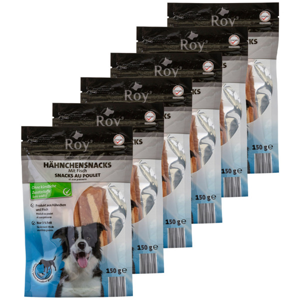 Bild 2 von ROY Hühnchen Snacks mit Fisch, 150 g