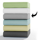 Bild 1 von Dreamtex Bio-Jersey-Spannbetttuch - ca. 180 - 200 x 200 cm