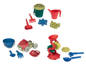 Playtive Sandspielzeug, aus recyceltem Material