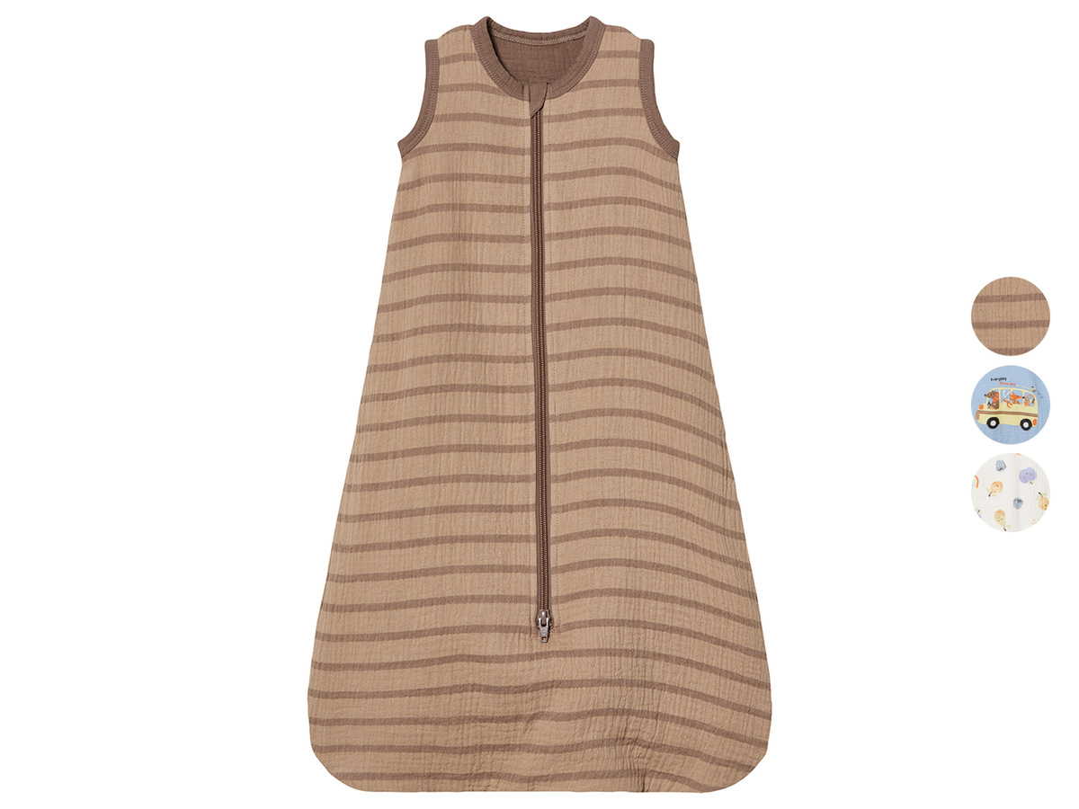 Bild 1 von lupilu® Musselin-Baby-Schlafsack, aus reiner Bio-Baumwolle, 1.0 TOG