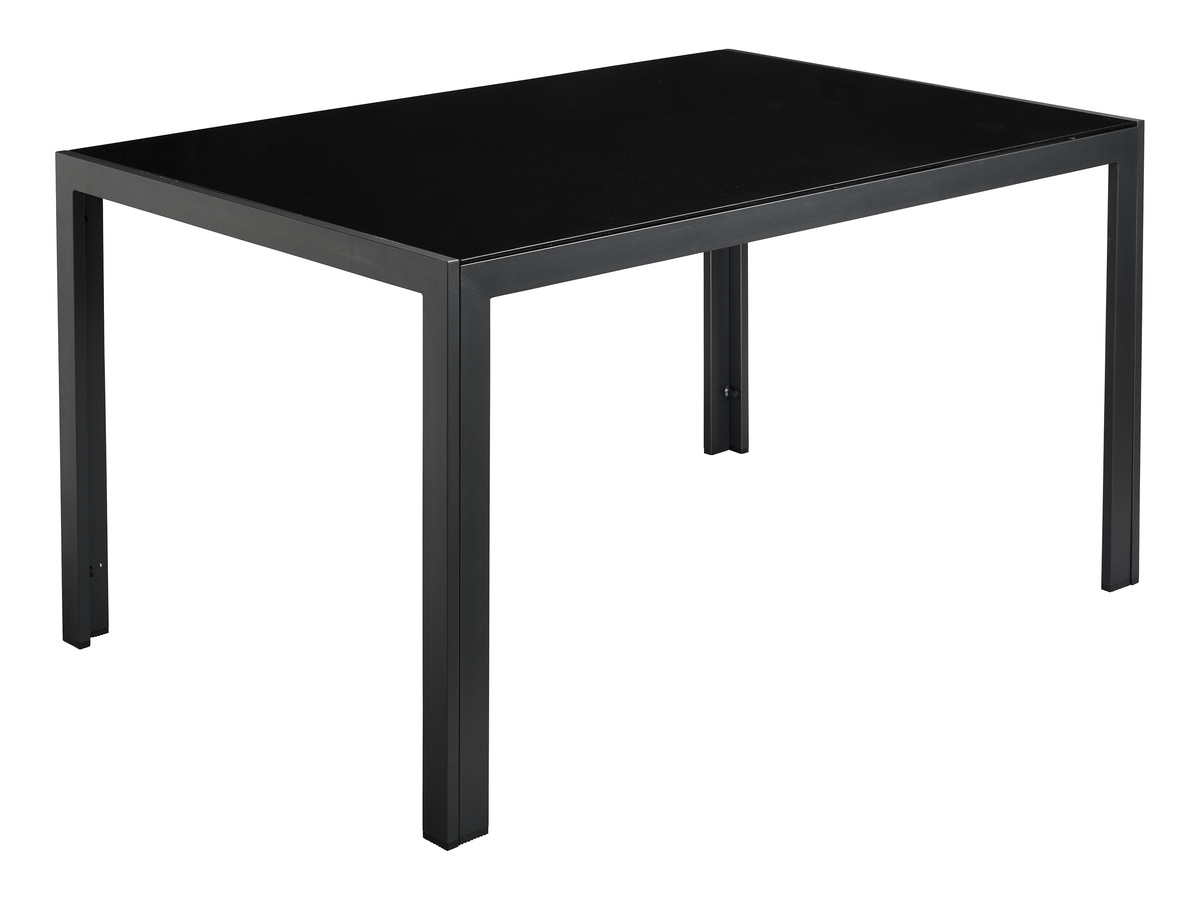 LIVARNO home AluGartentisch »Houston«, schwarz von Lidl ansehen!