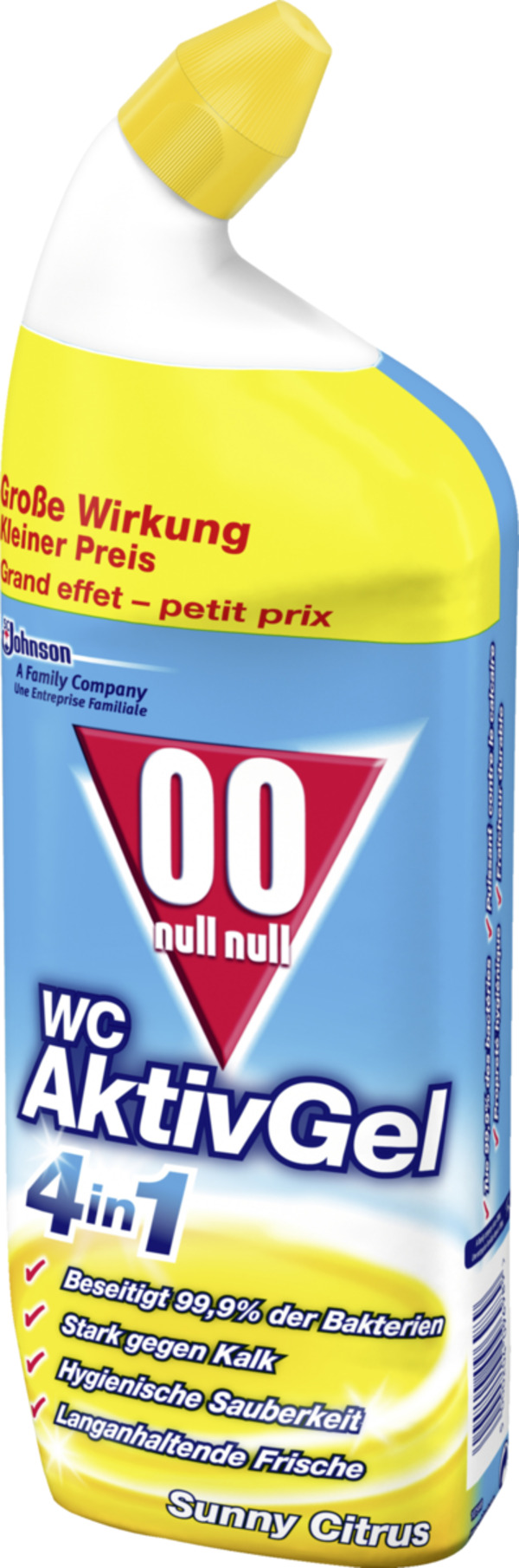 Bild 2 von 00 Null Null WC-Reiniger AktivGel 4in1 Sunny Citrus