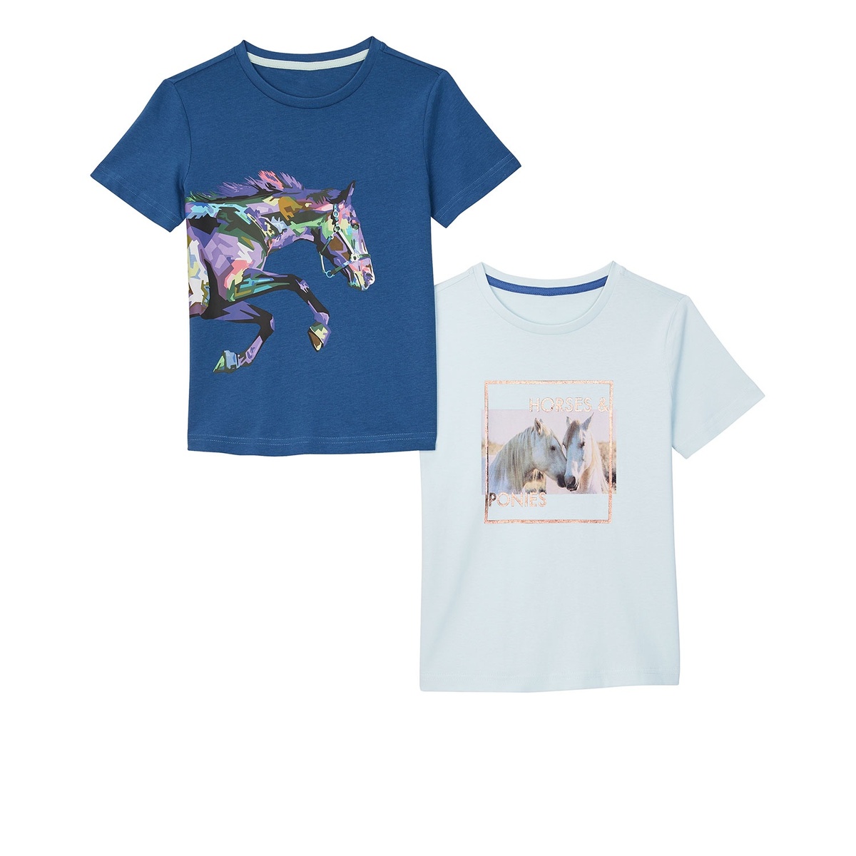 Bild 2 von CRANE Kinder Reitshirts, 2er-Set