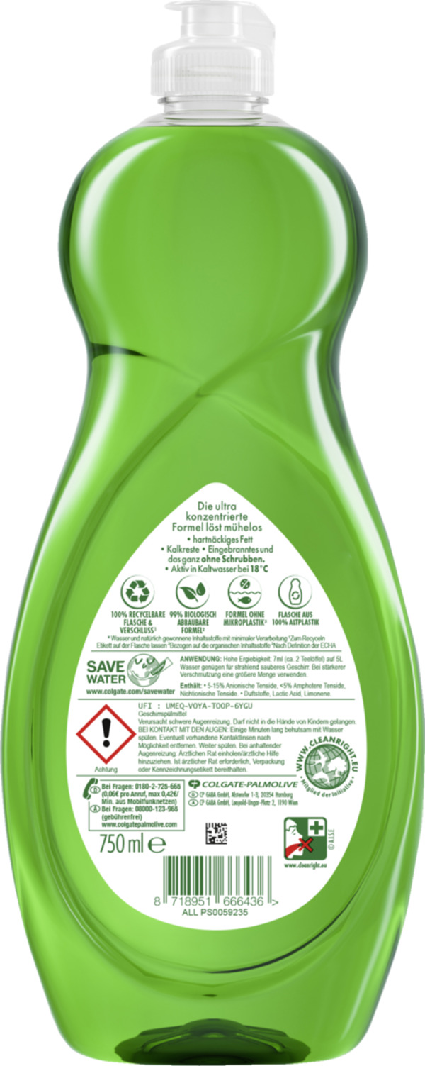 Bild 2 von Palmolive Geschirrspülmittel Original