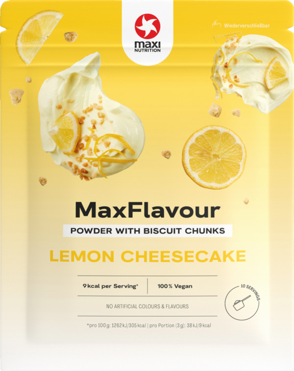 Bild 1 von MaxiNutrition MaxFlavour Lemon Cheesecake