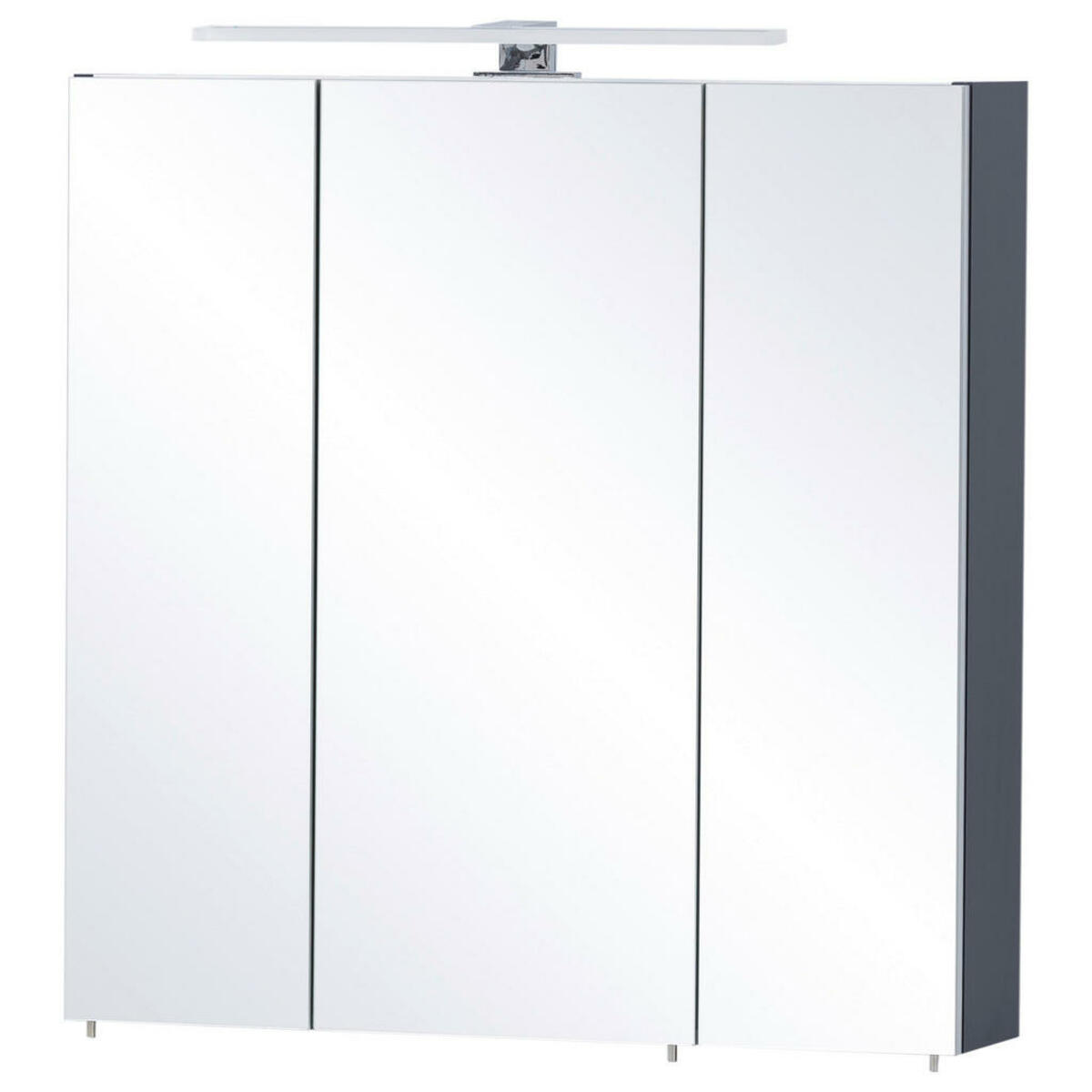 Bild 1 von Spiegelschrank Kent dunkelblau B/H/T: ca. 70x74,8x16 cm