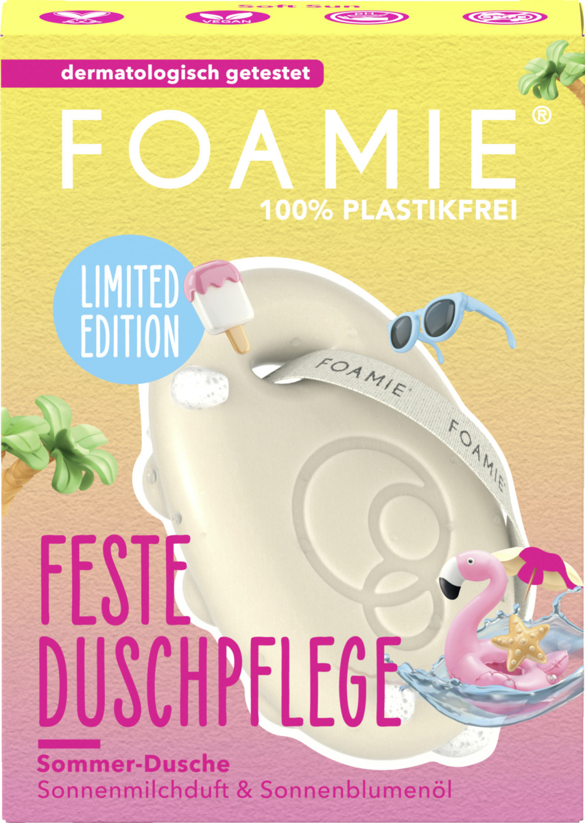 Bild 1 von Foamie Feste Duschpflege Sommer-Dusche
