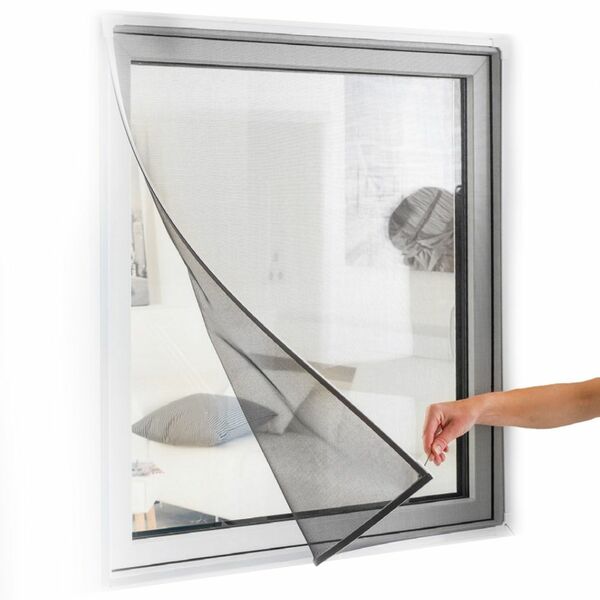 Bild 1 von Hecht Magnet Insektenschutzfenster EASY 100x120 cm weiß