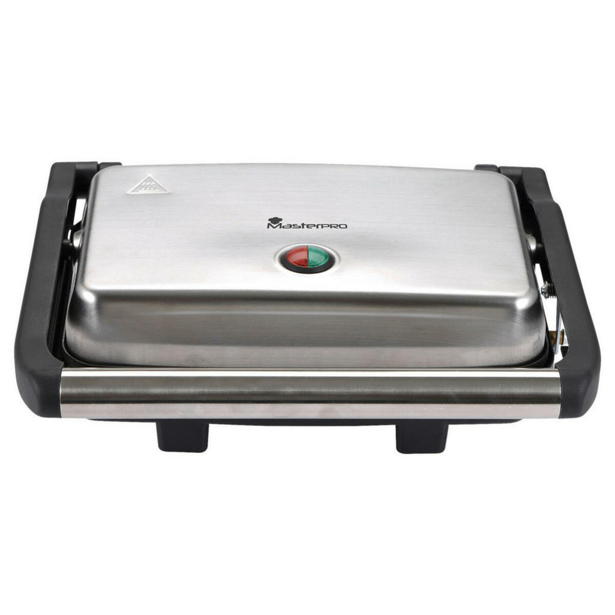 Bild 1 von MASTERPRO Kontaktgrill BGMP-9008 silber Kunststoff Edelstahl B/H/T: ca. 35x13x30,5 cm