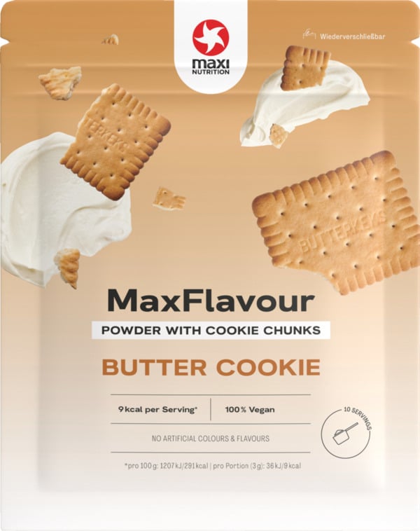 Bild 1 von MaxiNutrition MaxFlavour Butter Cookie