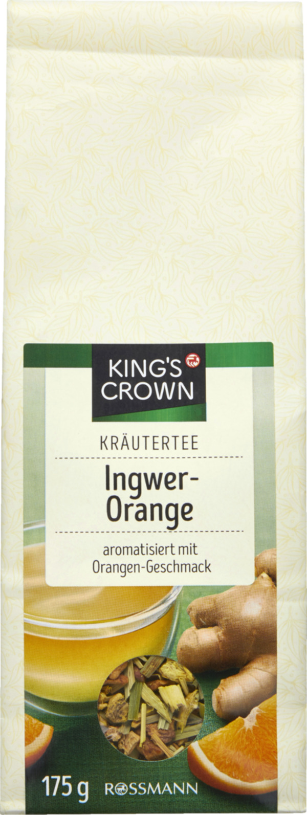 Bild 1 von KING'S CROWN Kräutertee Ingwer-Orange