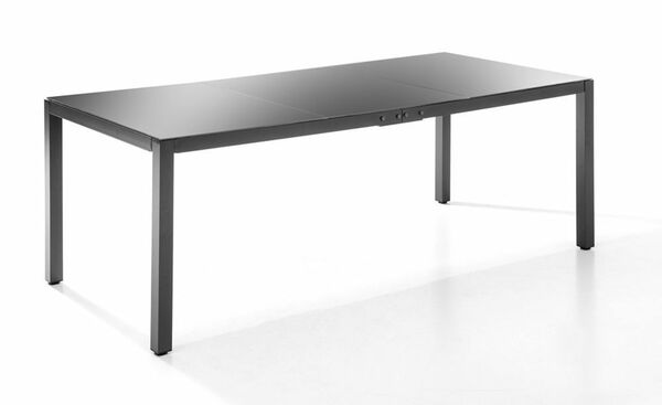 Bild 1 von Chillroi Aluminium Gartentisch mit Glasplatte - Anthrazit