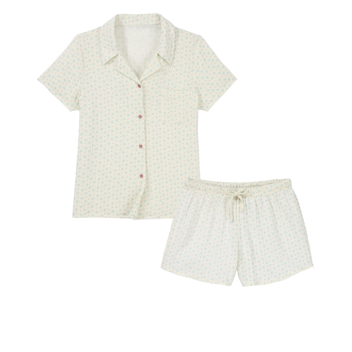 Bild 2 von UP2FASHION Damen Musselin-Shorty-Pyjama