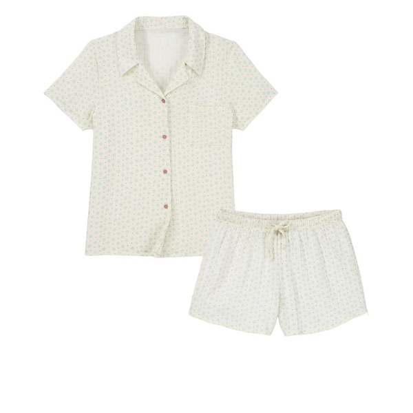 Bild 2 von UP2FASHION Damen Musselin-Shorty-Pyjama
