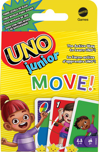 Mattel UNO Junior Move! Kartenspiel